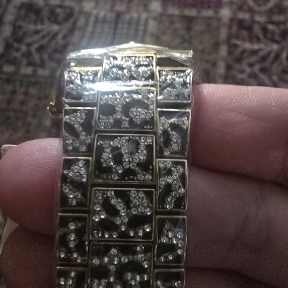 Michael Kors Two-Tone Gold and Silver Watch - Picture 2 of 4